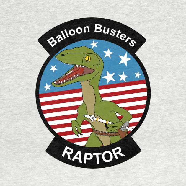 Chinese Spy Balloon, F-22 “Balloon Busters” patch by Dexter Lifestyle